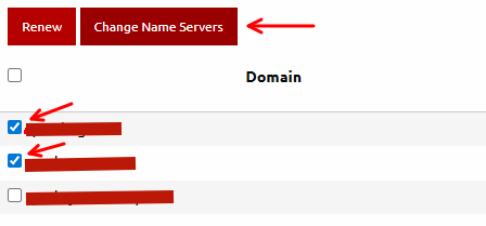 How to Change Domain Nameservers for SharkASP Registered Domains